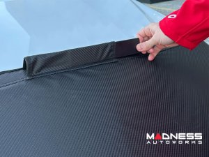 Jeep Renegade Front Hood Mask - Carbon Fiber Look (2015-2024)